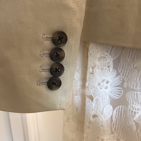 Armani Exchange A/X Tan Blazer Size 4 - Picture 4 of 12